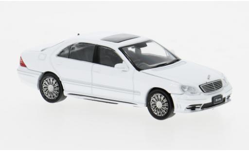 Modelauto Mercedes Classe S Base wit 1/64 Tarmac Works