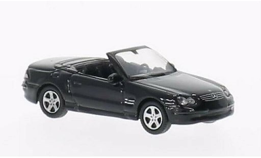 Mercedes Classe SL 500 1/87 Welly Cabrio zwart modelauto
