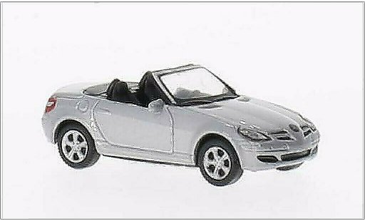 Mercedes Classe SLK Base 1/87 Welly 350 metallic grijs modelauto