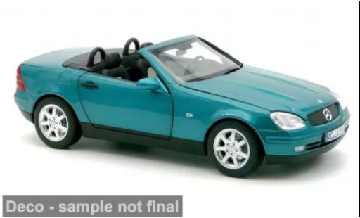 Modelauto Mercedes SLK Base (R170) groen 1996 1/18 Norev