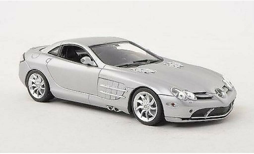 Mercedes SLR Base 1/43 Minichamps McLaren mat-grijs 2004 modelauto