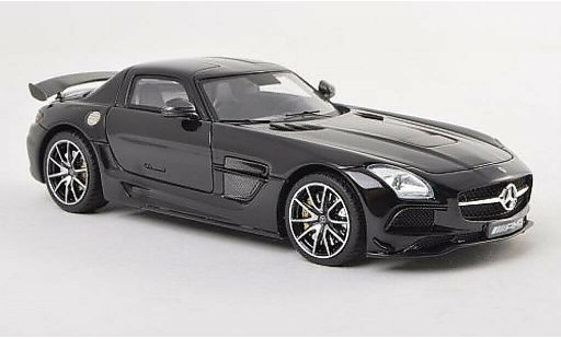 Mercedes B Black Series 1/43 Minichamps AMG zwart (C197) zwart 2013 modelauto