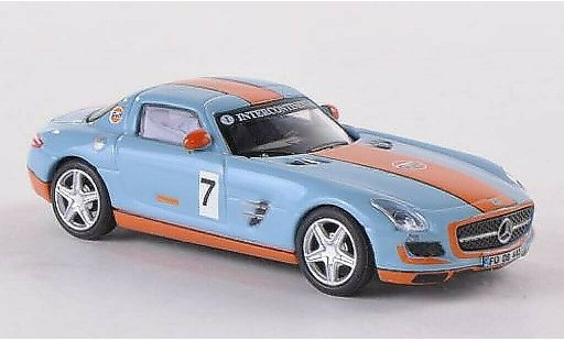 Mercedes C Coupe 1/87 Schuco AMG Gulf modelauto