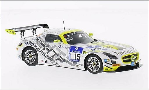 Mercedes SLS GT3 1/43 Spark AMG No.15 HTP Motorsport GmbH 24h Nurburgring 2014 /R.Rehfeld modelauto