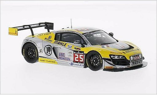 Mercedes SLS GT3 1/43 Spark AMG No.18 zwart Falcon 24h Spa 2014 /T.Al modelauto