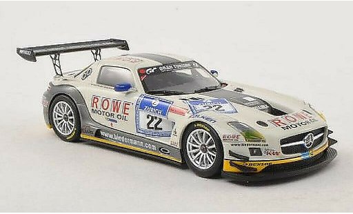 Mercedes SLS GT3 1/43 Minichamps AMG No.22 Rowe Racing 24h Nurburgring 2012 /Seyffahrt modelauto