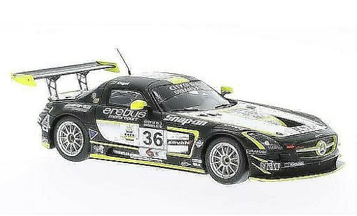 Mercedes SLS GT3 1/43 Spark AMG No.36 City of Dreams Macau GT Cup 2013 modelauto