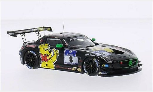 Mercedes SLS GT3 1/43 Minichamps AMG No.8 Team Haribo Racing Haribo 24h Nurburgring 2015 /M.Gotz modelauto