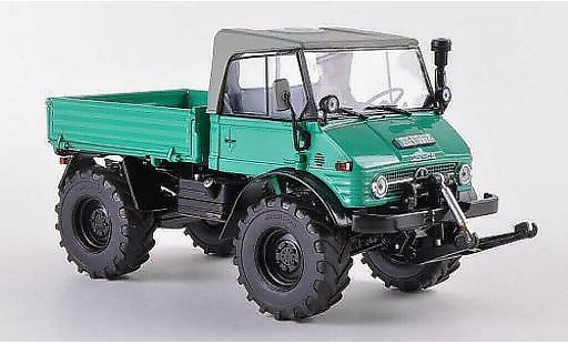 Mercedes Unimog 406-425 1/32 Weise 406 (U84) Cabriolet met Hardtop (Typ Eller) modelauto