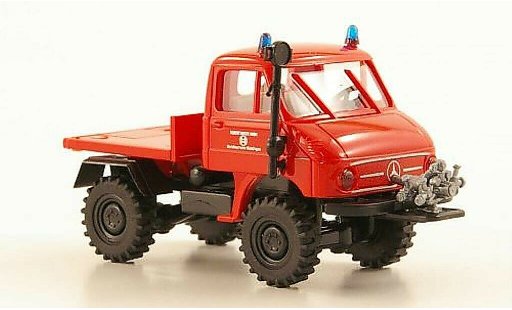 Mercedes Unimog 406-425 1/87 Brekina 411 Werksbrandweer Bosch modelauto