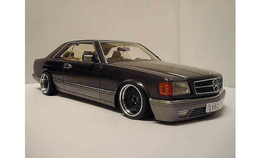 Mercedes 500 Coupe 1/18 Autoart jantes 16 bbs modelauto