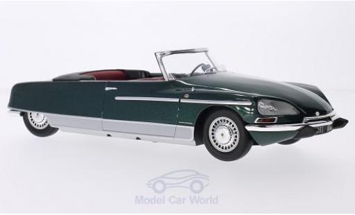 Modelauto Citroen DS Chapron 21 Palm Beach metallic groen 1968 met Beleuchtung (Batterien nicht enthalten) 1/18 Metal 18