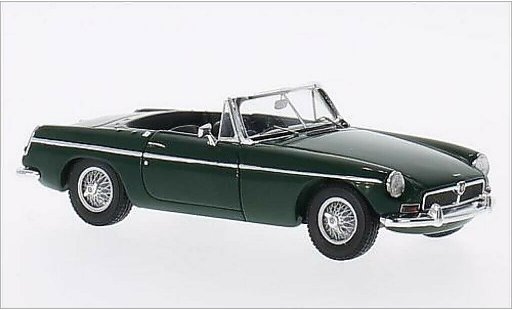 MG B Base 1/43 Spark groen RHD modelauto