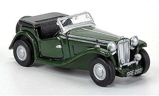 MG TC Base 1/76 Oxford groen 1949 modelauto