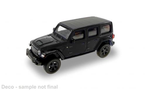Modelauto Jeep Wrangler Base zwart 2017 1/87 Micro City 87
