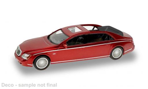 Modelauto Maybach 62 62S S rood 2002 1/87 Micro City 87
