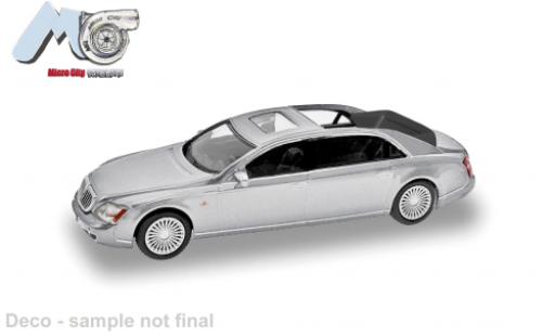 Modelauto Maybach 62 62S S grijs 1/87 Micro City 87