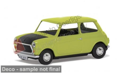 Modelauto Mini Cooper Base groen/zwart 1/43 Cararama