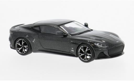 Modelauto Aston Martin DBS james bond 007 Edition zwart 1/64 Mini GT