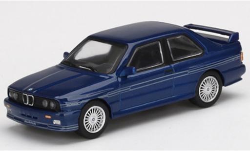 Modelauto Alpina B6 3.5 s (E30) Alpina B6 3.5S blauw/Dekor 1/64 Mini GT