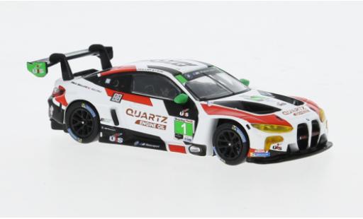 Modelauto Bmw M4 gt3 IMSA 12h Sebring 2023 Paul Miller Racing #1 1/64 Mini GT