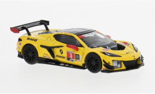 Modelauto Chevrolet Corvette Z06 GT3.R IMSA 24h Daytona 2024 Racing by Pratt Miller Motorsports #3 1/64 Mini GT
