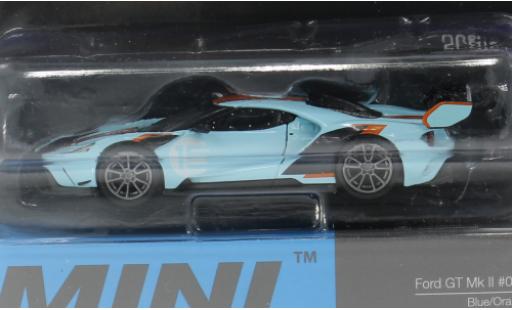 Modelauto Ford GT MK II Gulf 1/64 Mini GT