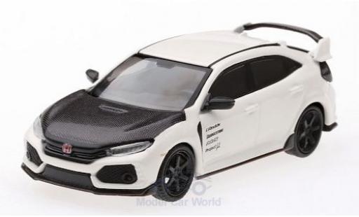 Modelauto Honda Civic Type R (FK8) wit/carbon 1/64 Mini GT