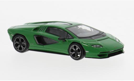 Modelauto Lamborghini Countach LPI 800-4 groen 1/64 Mini GT