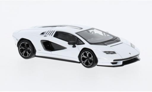 Modelauto Lamborghini Countach LPI 800-4 wit 1/64 Mini GT