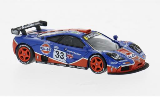 Modelauto McLaren F1 GTR GTR 24h Le Mans 1996 #33 1/64 Mini GT