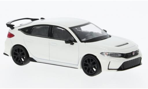 Modelauto Honda Civic Type R wit 2023 1/64 Mini GT