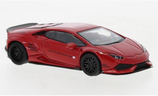 Modelauto Lamborghini Huracan Base LB Works rood 1/64 Mini GT