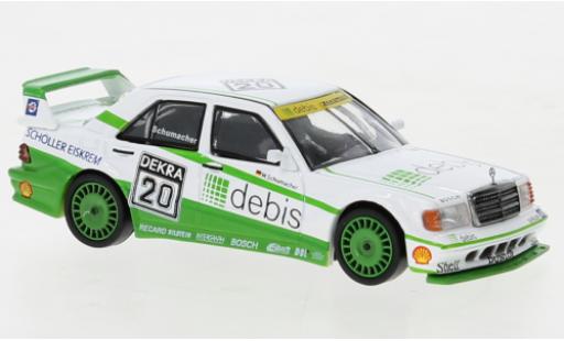 Modelauto Mercedes 190 DTM E 2.5-16 Evo 2 (W201) No.20 Debis 1991 1/64 Mini GT