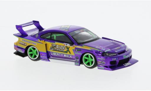 Modelauto Nissan Silvia S15 LB-Super Silhouette RHD Formula Drift 2022 1/64 Mini GT