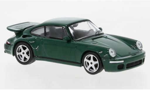 Modelauto Porsche Ruf CTR Porsche RUF Anniversaire groen 1/64 Mini GT