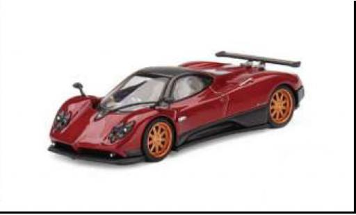 Modelauto Pagani Zonda F rood 1/64 Mini GT