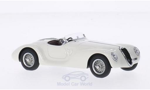 Modelauto Alfa Romeo 6C 2500 SS Corsa Spider wit RHD 1939 First Class Collection 1/43 Minichamps