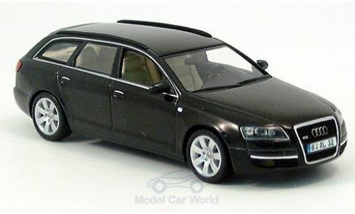 Modelauto Audi A6 avant zwart 2004 zonder Vitrine 1/43 Minichamps