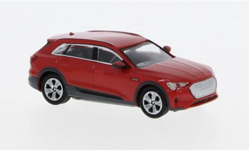 Modelauto Audi e-tron suv rood 2020 1/87 Minichamps