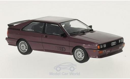 Modelauto Audi Quattro coupe metallic lila 1980 1/43 Minichamps