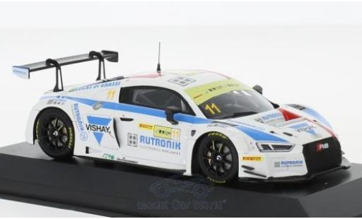 Modelauto Audi R8 gt LMS No.11 HCB-Rutronik-Racing Fia World Cup Cup Macau 2017 L.di Grassi 1/43 Minichamps
