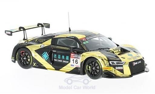 Modelauto Audi R8 gt LMS No.16 AAPE / TAK Chun Championship China 2017 M.Mohr/E.Lo 1/43 Minichamps