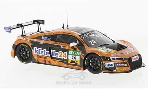 Modelauto Audi R8 gt LMS No.24 BWT M&Atilde;&frac14;cke Motorsport Kfzteile24 ADAC Masters 2017 F.Salaquarda/M.Winkelhock 1/43 Minichamps