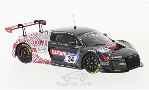 Modelauto Audi R8 lms No.34 Car Collection Motorsport 24h N&Atilde;&frac14;rburgring 2017 R.Saurenmann/L.Rocco/K.Koch/J-E.Slooten 1/43 Minichamps