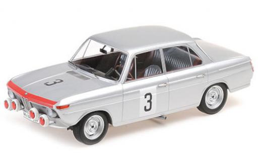 Modelauto Bmw 1800 TiSA No.3 24h Spa 1965 D.Glemser/J.Ickx 1/18 Minichamps