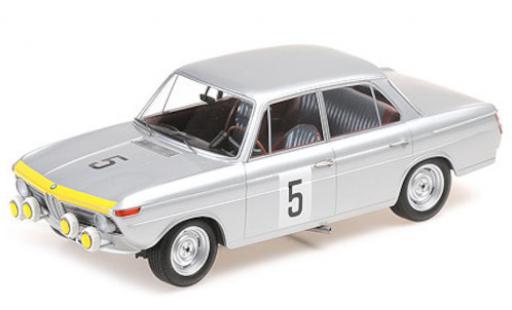 Modelauto Bmw 1800 TiSA No.5 24h Spa 1965 H.Hahne/W.Mairesse 1/18 Minichamps