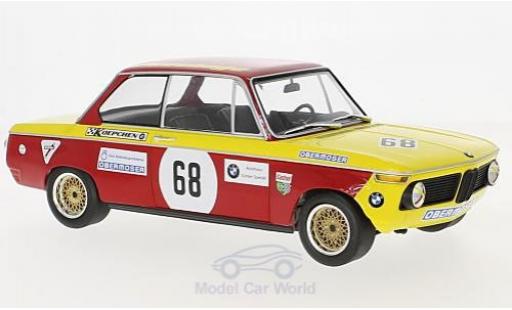 Modelauto Bmw 2002 course No.68 Autohaus Speidel Hockenheim 1970 J.Obermoser 1/18 Minichamps
