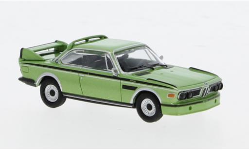Modelauto Bmw 3.0 CSL metallic groen 1973 1/87 Minichamps