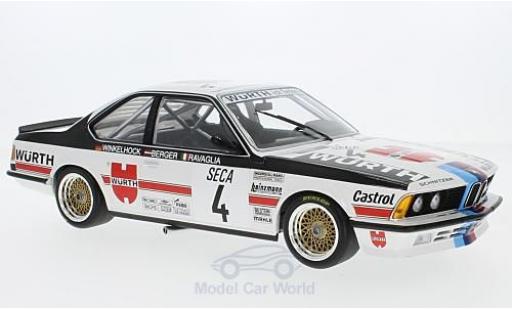 Modelauto Bmw 635 CSi (E24) No.4 Italia W&Atilde;&frac14;rth 24h Spa 1984 R.Ravaglia/G.Berger/M.Winkelhock 1/18 Minichamps